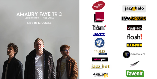 Amaury Faye Trio - Live In Brussels [Press Review]