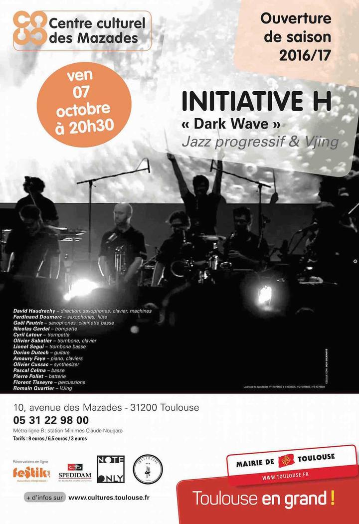 INITIATIVE H & Vjing to perform at Theatre des Mazades