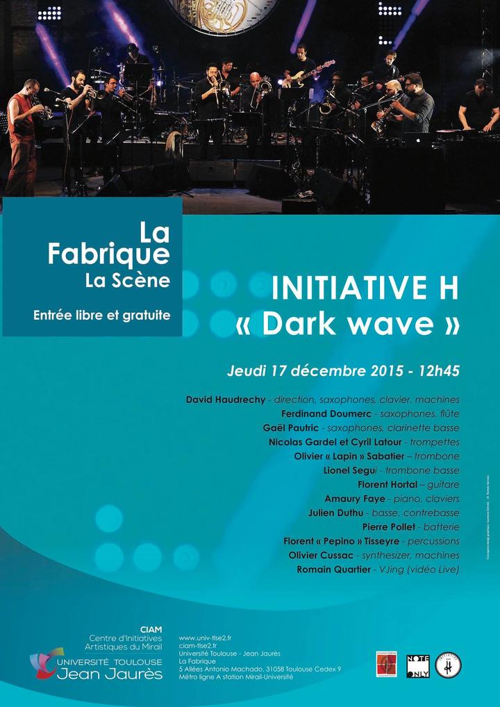 INITIATIVE H to perform at La Fabrique-CIAM with VJ performance
