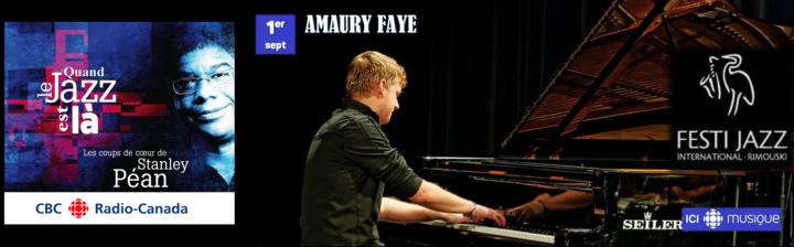 Amaury Faye interviewed on Radio Canada about Clearway album